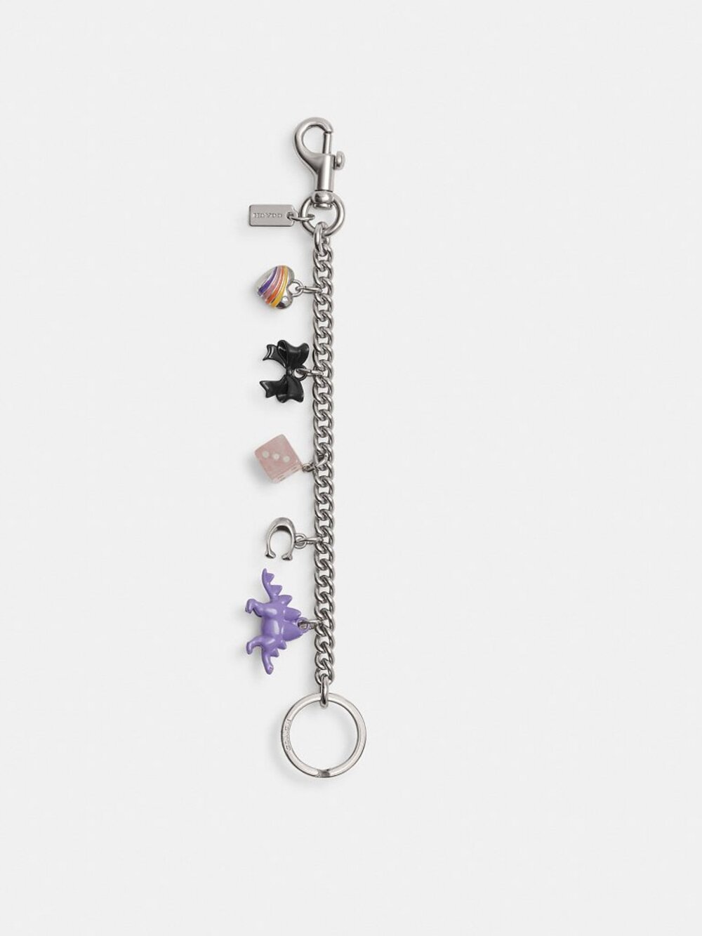 Coach Motif Chain Bag Charm